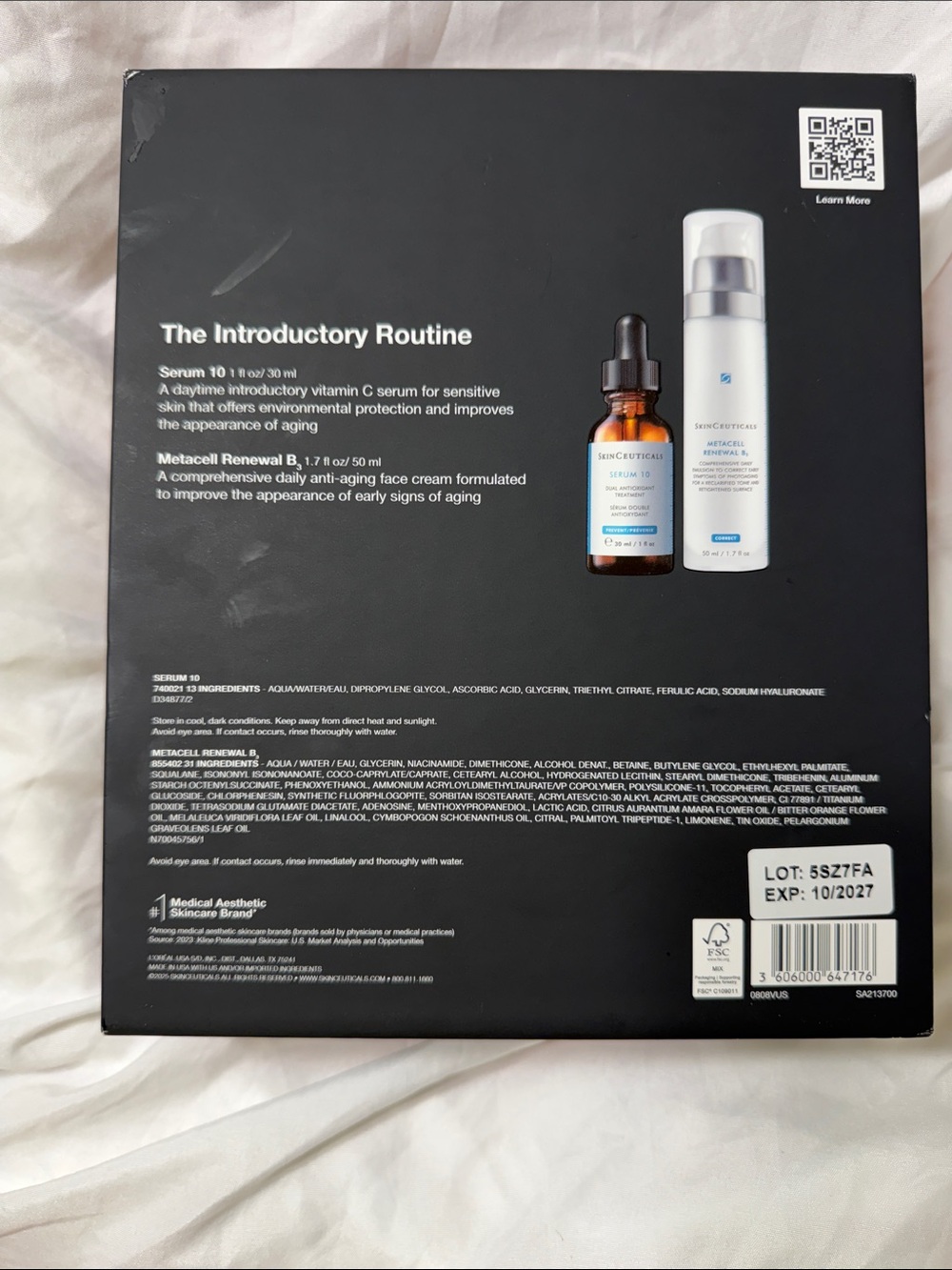 SkinCeuticals Introductory Routine Set - Black & Gold - Picture 2 of 3
